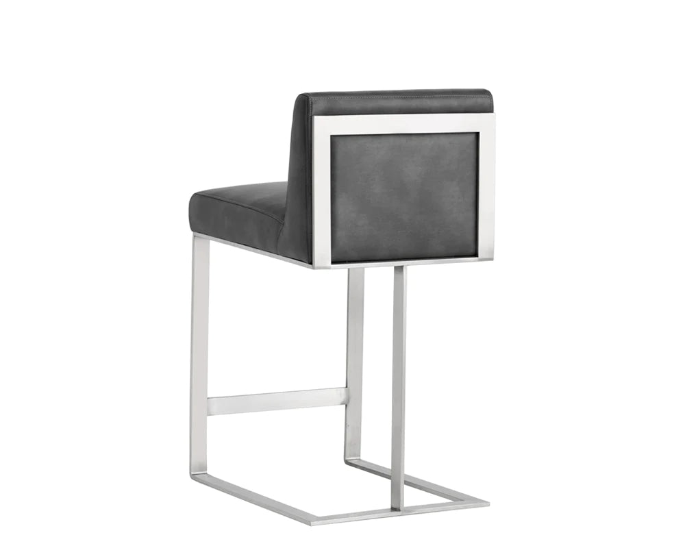 Dean Counter Stool - Stainless Steel