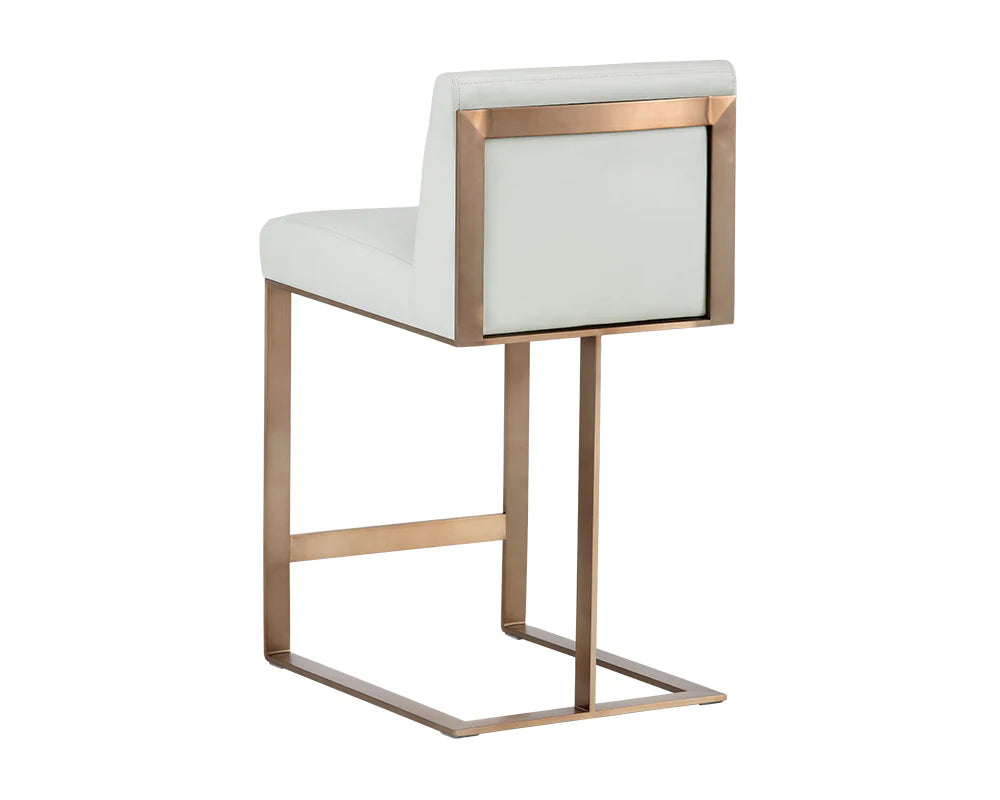 Dean Counter / Bar Stool - Antique Brass