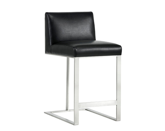 Dean Counter Stool - Stainless Steel