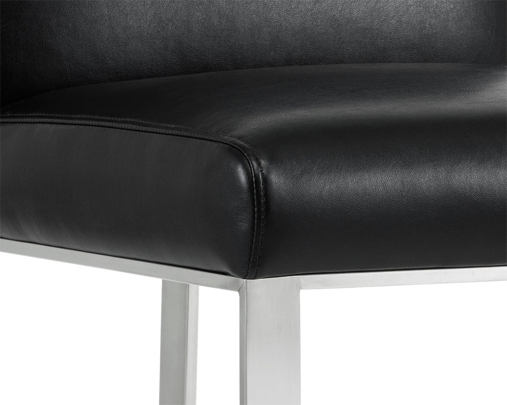 Dean Counter Stool - Stainless Steel