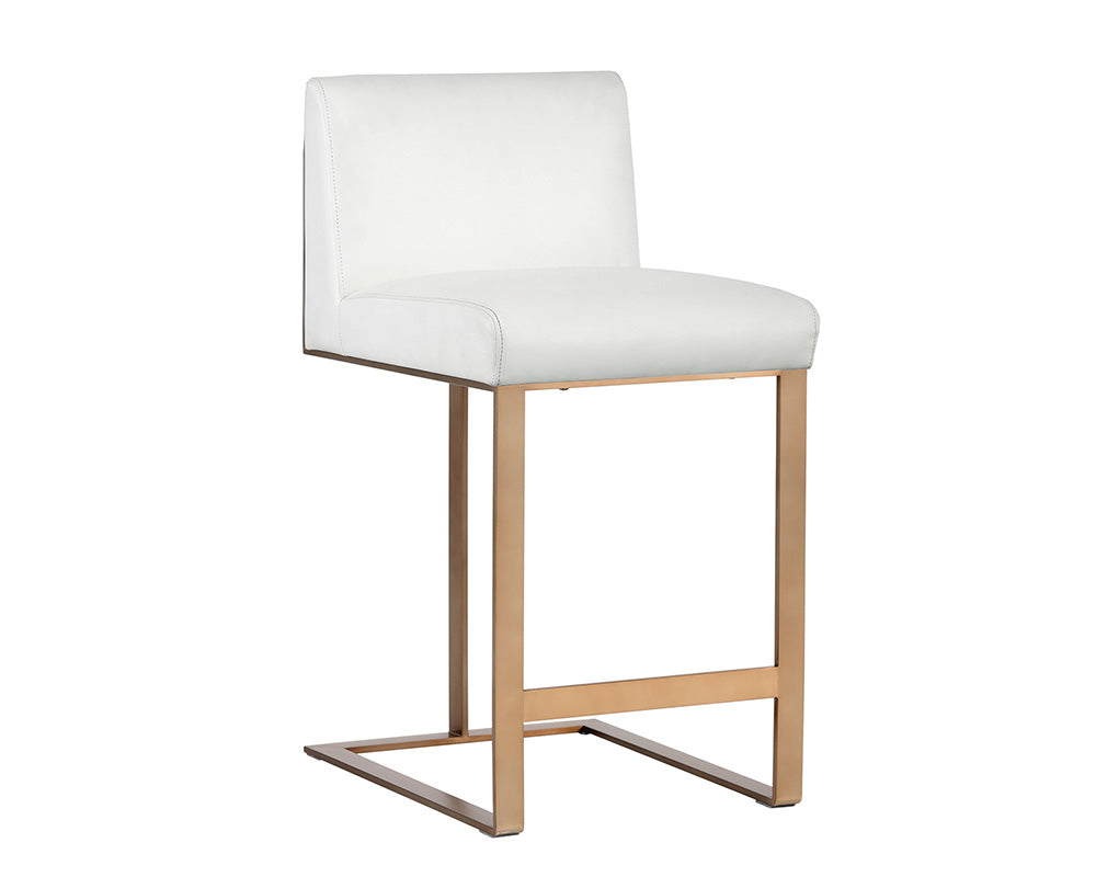 Dean Counter / Bar Stool - Antique Brass