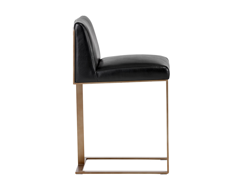 Dean Counter / Bar Stool - Antique Brass