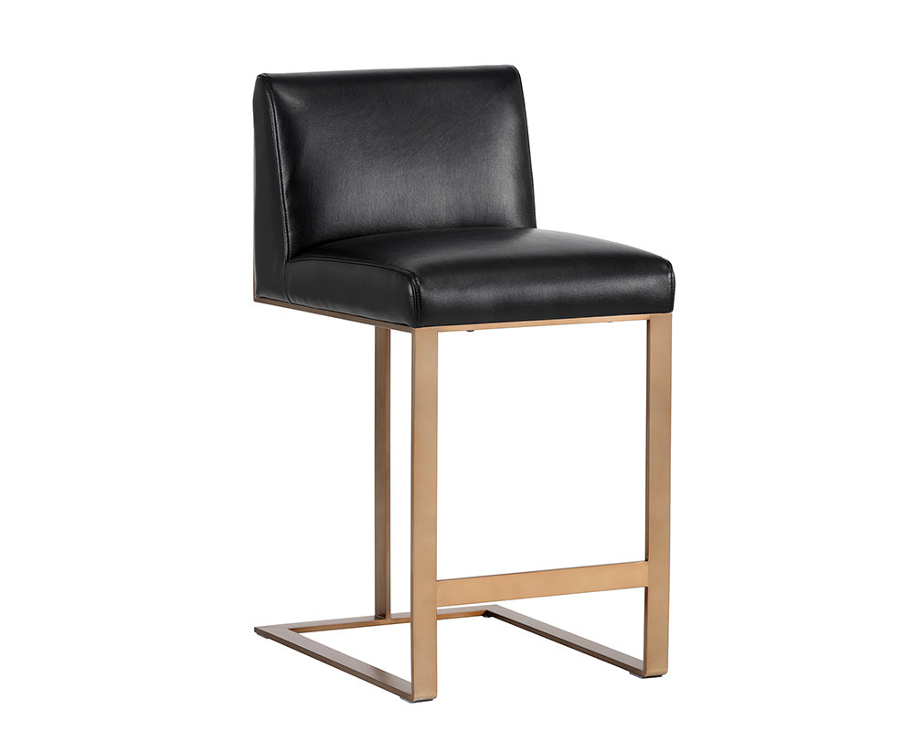 Dean Counter / Bar Stool - Antique Brass