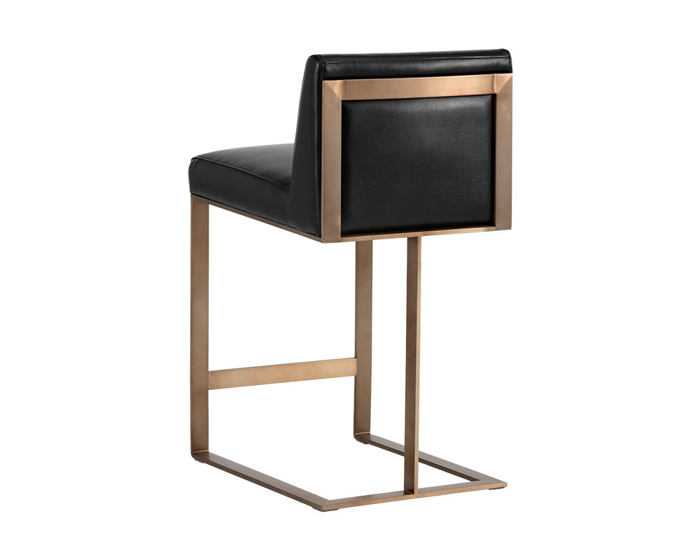 Dean Counter / Bar Stool - Antique Brass
