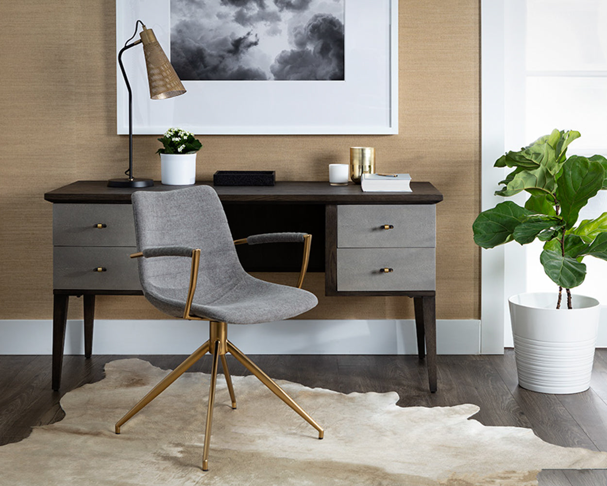 Andres Swivel Armchair