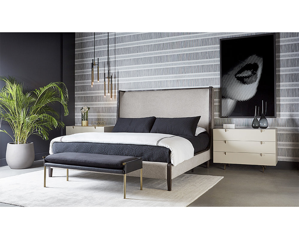 Colette Bed Grey