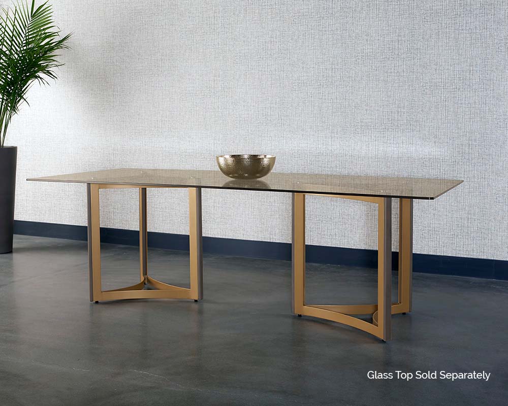 Glass Dining Table Top 96"