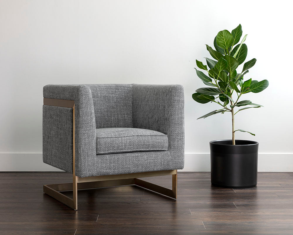Yvette Armchair - Gold