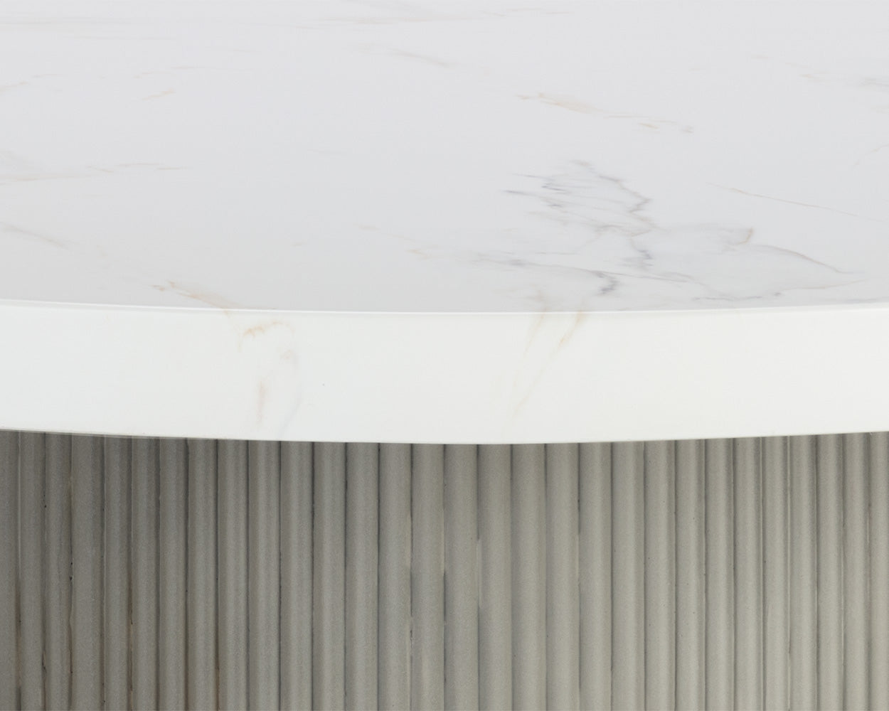 Nicolette Dining Table - Marble