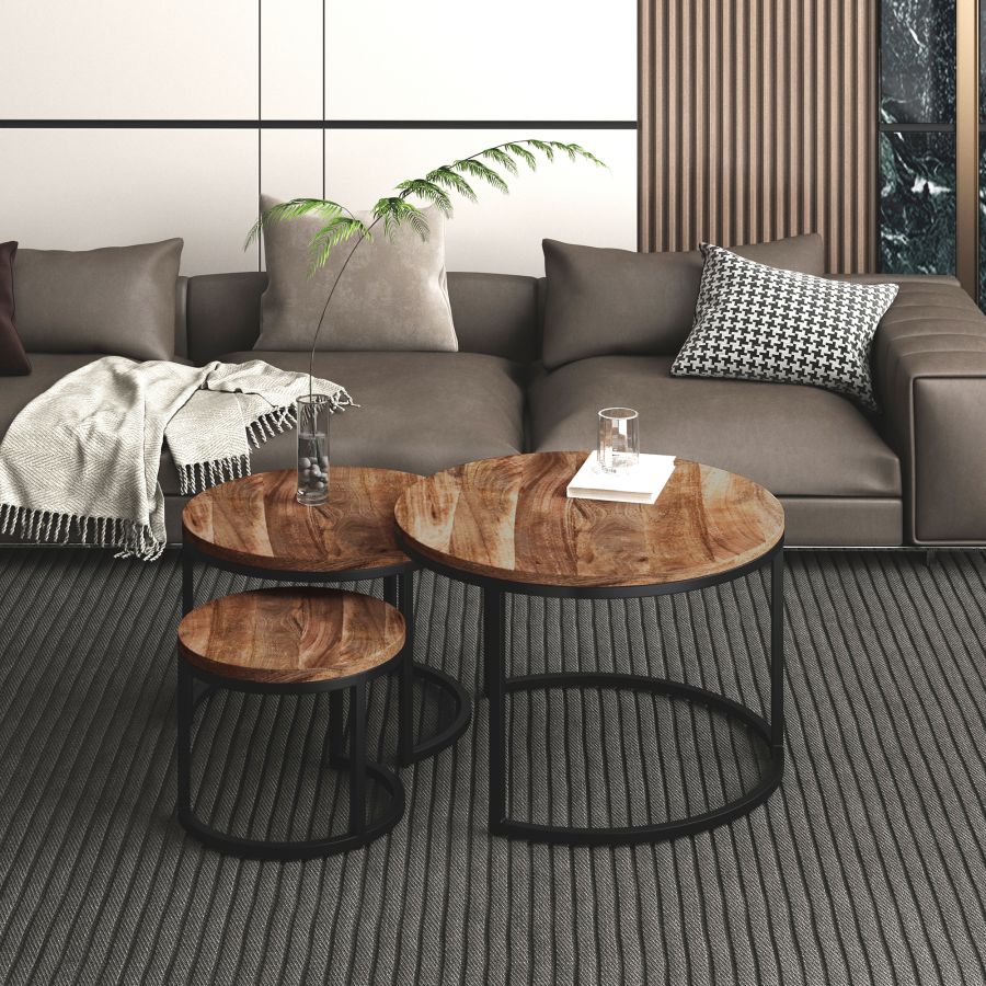 Darsh 3pc Coffee Table