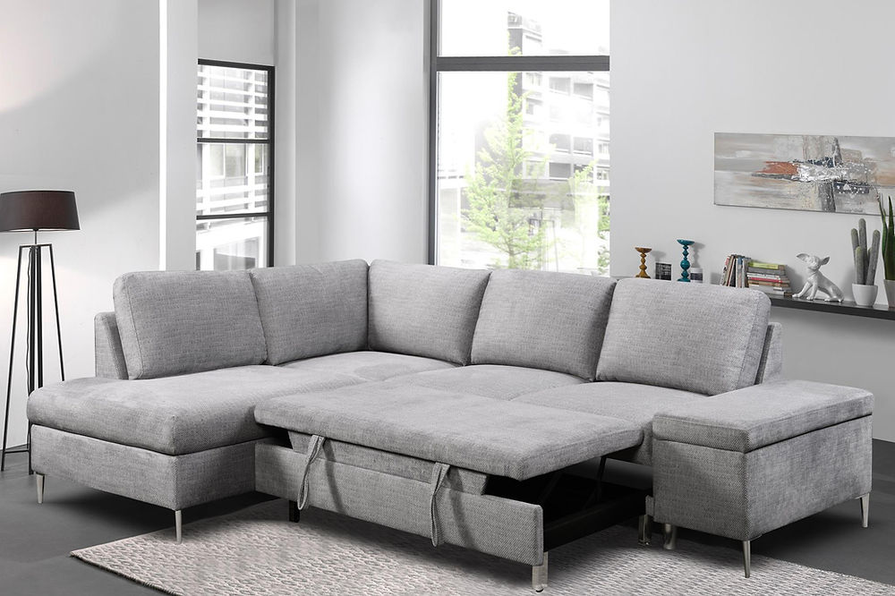 Sacha Sectional / Bed / Storage
