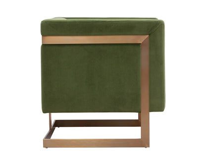 Yvette Armchair - Gold