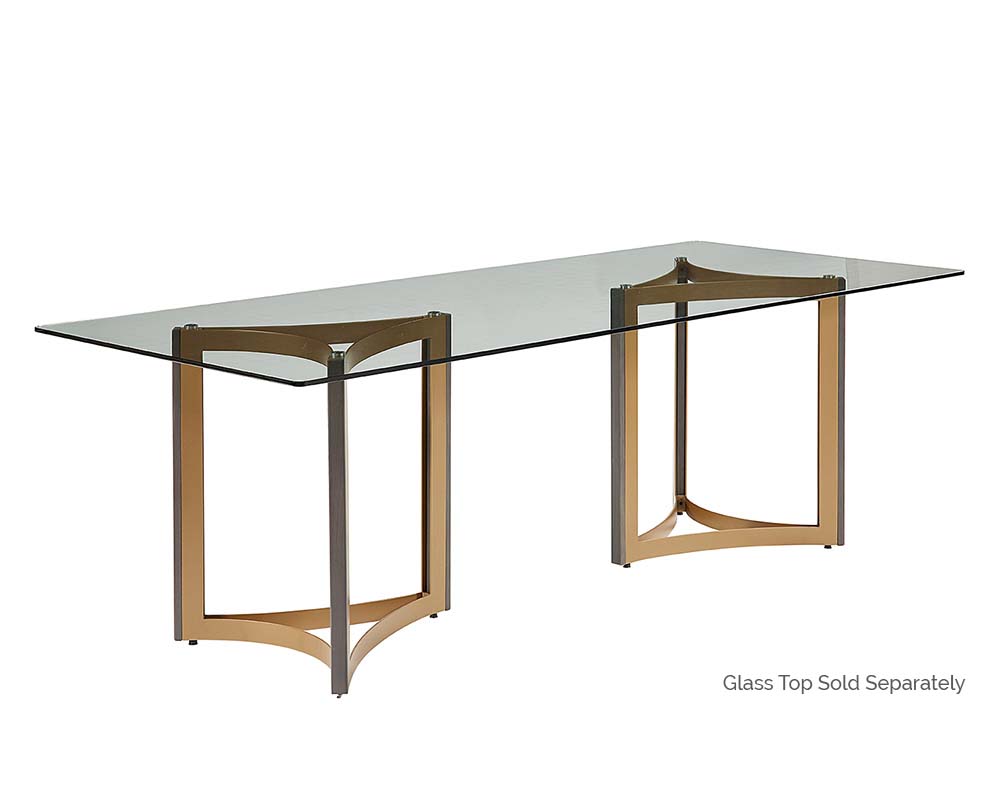 Glass Dining Table Top 96"