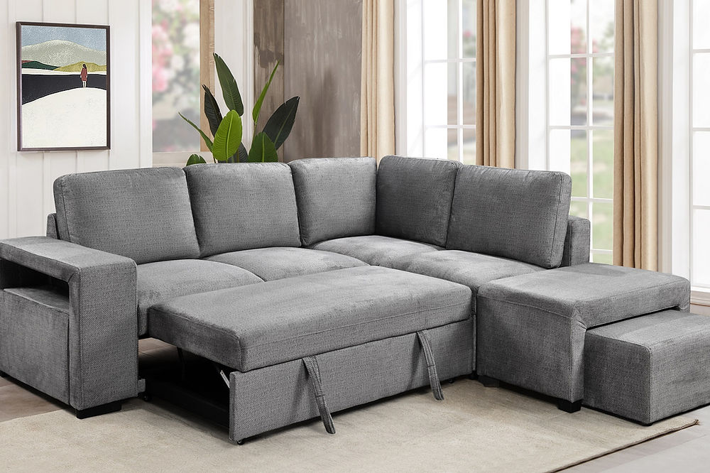 Platina Sectional / Bed / Storage